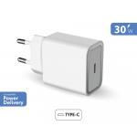 30W USB C PD Power Delivery Wall Charger White - Lifetime Warranty Force Power Lite
