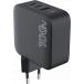 Chargeur USB A + 2 USB C 100W Power Delivery GaN Noir + Garantie à vie