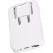 Chargeur USB A + 2 USB C Pliable 65W Power Delivery GaN Blanc + Garantie à vie