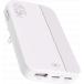 Chargeur USB A + 2 USB C Pliable 65W Power Delivery GaN Blanc + Garantie à vie