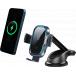 Chargeur sans fil voiture 15W Qi Support Pare-brise / Tableau de bord Noir + Garantie &agrave; vie