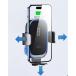 Chargeur sans fil voiture 15W Qi Support Pare-brise / Tableau de bord Noir + Garantie &agrave; vie