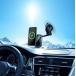 Chargeur sans fil voiture 15W Qi Support Pare-brise / Tableau de bord Noir + Garantie &agrave; vie