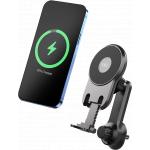 Support Voiture Ventilation Bras rotatif MagSafe Maintien magn&eacute;tique Noir + Garantie &agrave; vie