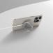 Chargeur sans fil Magnétique MagSafe 15W Qi2 Stand retractable + Chargeur Blanc et Argent + Garantie à vie