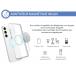 Chargeur sans fil Magnétique MagSafe 15W Qi Stand retractable + Chargeur Argent + Garantie à vie