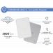 Powerbank sans fil Magnétique MagSafe 5000mAh 1 port USB C 15W Qi Argent + Garantie à vie