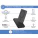 Magnetic MagSafe Wireless Powerbank 5000mAh 1 USB C port 15W Qi Metal Black + Lifetime Warranty