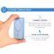 Magnetic MagSafe Wireless Powerbank 5000mAh 1 USB C port 15W Qi Metal Blue + Lifetime Warranty