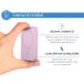 Powerbank sans fil Magnétique MagSafe 5000mAh 1 port USB C 15W Qi Métal Rose + Garantie à vie