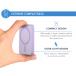 Magnetic MagSafe Wireless Powerbank 5000mAh 1 USB C port 15W Qi Metal Purple + Lifetime Warranty