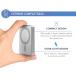 Magnetic MagSafe Wireless Powerbank 5000mAh 1 USB C port 15W Qi Metal Silver + Lifetime Warranty