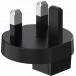 Powerbank sans fil Magnétique MagSafe 10000mAh + Chargeur Voyage 20W USB A+C Noir