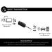 Récepteur Bluetooth® SoundWave Jack 3.5mm + Emetteur 2 en 1 Noir + Garantie à vie