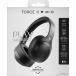 Casque Bluetooth® Immersion ANC + ENC Pliable avec Micro Supra-auriculaire Noir + Garantie à vie