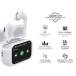 Ecouteurs Play Touch XL True Wireless ANC Ecran tactile 1.65" Intra-auriculaire Blanc + Garantie à vie