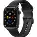 Montre connectée ICE SMART 2.0 Rectangulaire avec Bracelet Silicone Noir