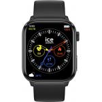 Montre connectée ICE SMART 2.0 Rectangulaire avec Bracelet Silicone Noir