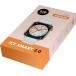 Montre connectée ICE SMART 2.0 Rectangulaire avec Bracelet Silicone Rose gold / Blanc