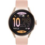 Montre connectée ICE SMART 2.0 Ronde avec Bracelet Silicone Rose gold / Nude