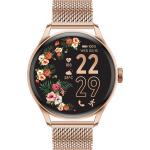 Montre connectée ICE SMART 2.0 Ronde avec Bracelet Milanaise Rose Gold