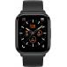 Montre connectée ICE FIT Rectangulaire avec Bracelet Silicone Noir