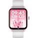 Montre connectée ICE SMART Junior 3.0 Rectangulaire avec Bracelet Silicone Rose / Blanc