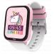 Montre connect&eacute;e ICE SMART Junior 3.0 Rectangulaire Bracelet Silicone Bleu