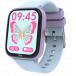 Montre connect&eacute;e ICE SMART Junior 3.0 Rectangulaire Bracelet Silicone Violet / Bleu