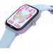 Montre connect&eacute;e ICE SMART Junior 3.0 Rectangulaire Bracelet Silicone Violet / Bleu