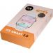 Montre connectée ICE SMART 3.0 Rectangulaire avec Bracelet Silicone Rose gold / Blanc