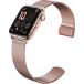 Montre connectée ICE SMART 3.0 Rectangulaire avec Bracelet Milanaise Rose Gold