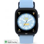 Montre connectée ICE SMART Junior 3.0 Find My Rectangulaire avec Bracelet Silicone Bleu / Bleu clair