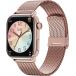 Montre connectée ICE SMART 2.0 Rectangulaire avec Bracelet Milanaise Rose Gold