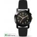 Montre ICE FIND Small 3H Ronde avec Bracelet Silicone Noir / Doré