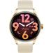 Montre connectée ICE SMART 3.0 Ronde avec Bracelet Milanaise Doré / Beige
