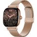 Montre connectée ICE SMART 2.0 Carrée avec Bracelet Milanaise Rose Gold