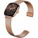 Montre connectée ICE SMART 2.0 Carrée avec Bracelet Milanaise Rose Gold