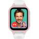 Montre connect&eacute;e ICE kids 4G 2.0 Rectangulaire 40mm Bracelet Silicone Rose et Blanc
