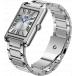 Montre ICE SMART TK 2.0 Rectangulaire avec Bracelet Acier inoxydable Argent métal