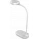Station de charge sans fil 15W Qi + Lampe + C&acirc;ble de charge USB C/C Argent Glossy