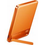 Powerbank sans fil MagSafe MagPro Slim 10000mAh 25W Qi2.2 1 port USB C 20W PD/QC Stand + C&acirc;ble attach&eacute; Orange