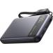 Powerbank Pocket Pro Slim 10000mAh 3 ports USB A+2C 45W PD/QC Câble attaché Noir