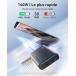 Powerbank Leopard Power 25000mAh 3 ports USB A+2C 140W PD/QC Noir