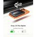 Powerbank sans fil MagSafe MagPro Neo 5000mAh 15W Qi 1 port USB C 22.5W PD/QC Stand + C&acirc;ble attach&eacute; Noir
