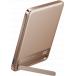 Powerbank sans fil MagSafe MagPro Slim 5000mAh 15W Qi 1 port USB C 20W PD/QC Stand + C&acirc;ble attach&eacute; Desert titanium