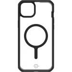 Coque renforc&eacute;e MagSafe iPhone 15 Sling 3m Transparente Contour Noir - Certifi&eacute; GRS