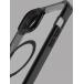 Coque renforc&eacute;e MagSafe iPhone 15 Sling 3m Transparente Contour Noir - Certifi&eacute; GRS