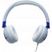 Enceinte Jack 3.5mm JR320BT pour enfants avec Micro Supra-auriculaire Bleu
