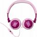 Enceinte Jack 3.5mm JR320BT pour enfants avec Micro Supra-auriculaire Violet